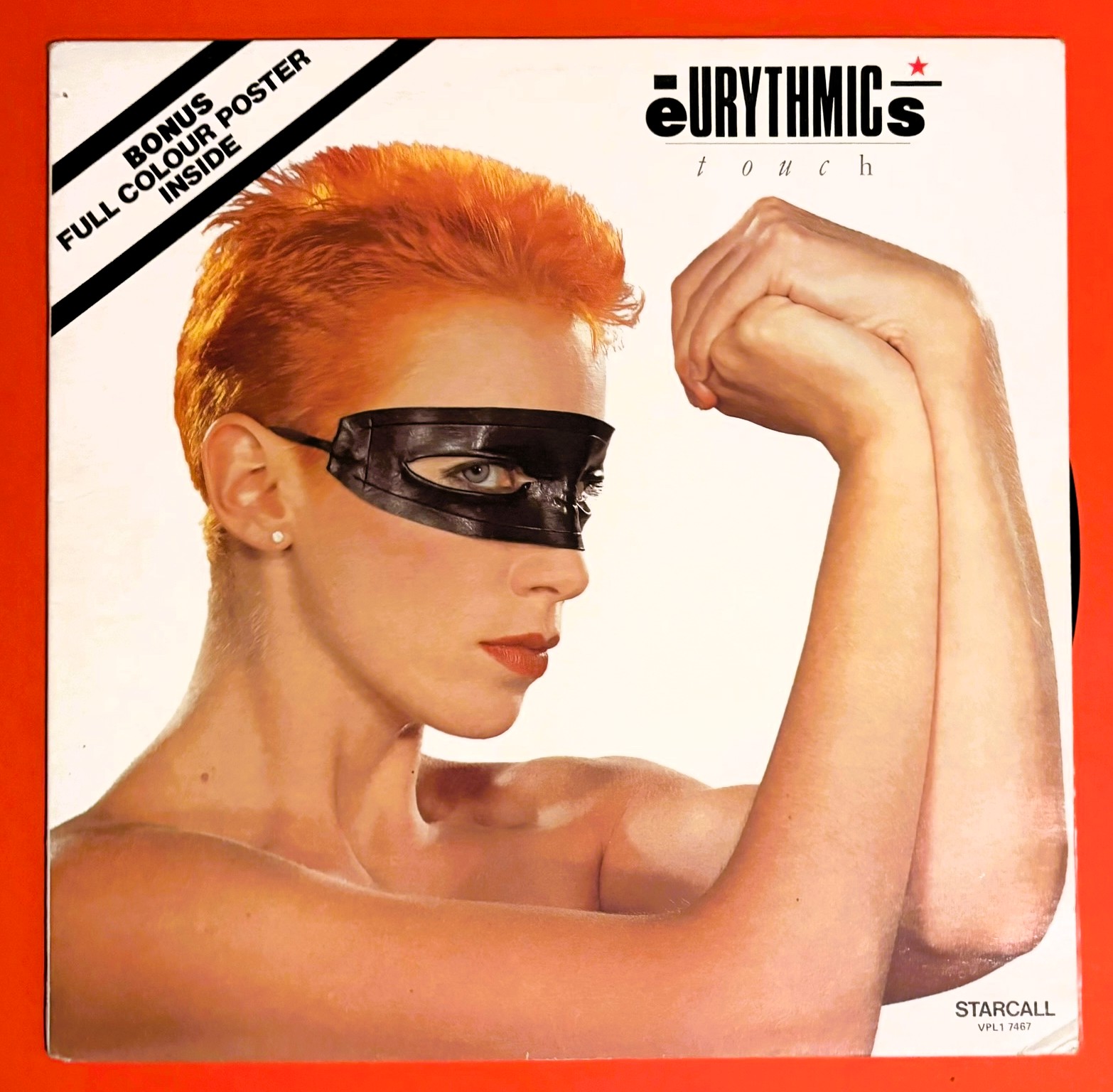Eurythmics - Touch - Autographed