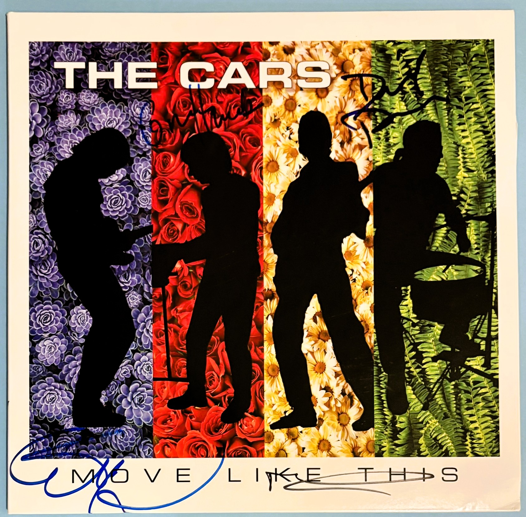 The Cars - Move Like This - FULLY AUTOGRAPHED