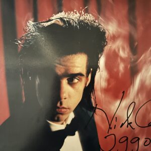 Nick Cave - 1990 Photograph - Autographed