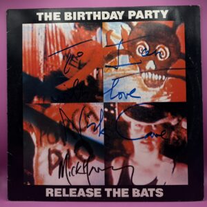 The Birthday Party - Release the Bats - Autographed