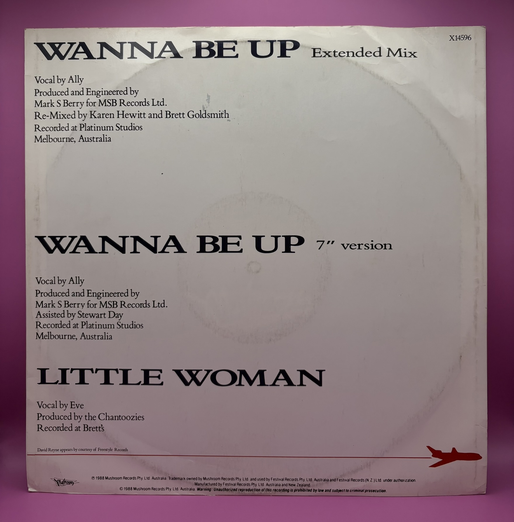 Chantoozies - Wanna Be Up - FULLY AUTOGRAPHED - Image 2