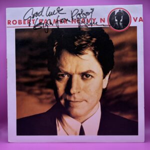 Robert Palmer - Heavy Nova - Autographed