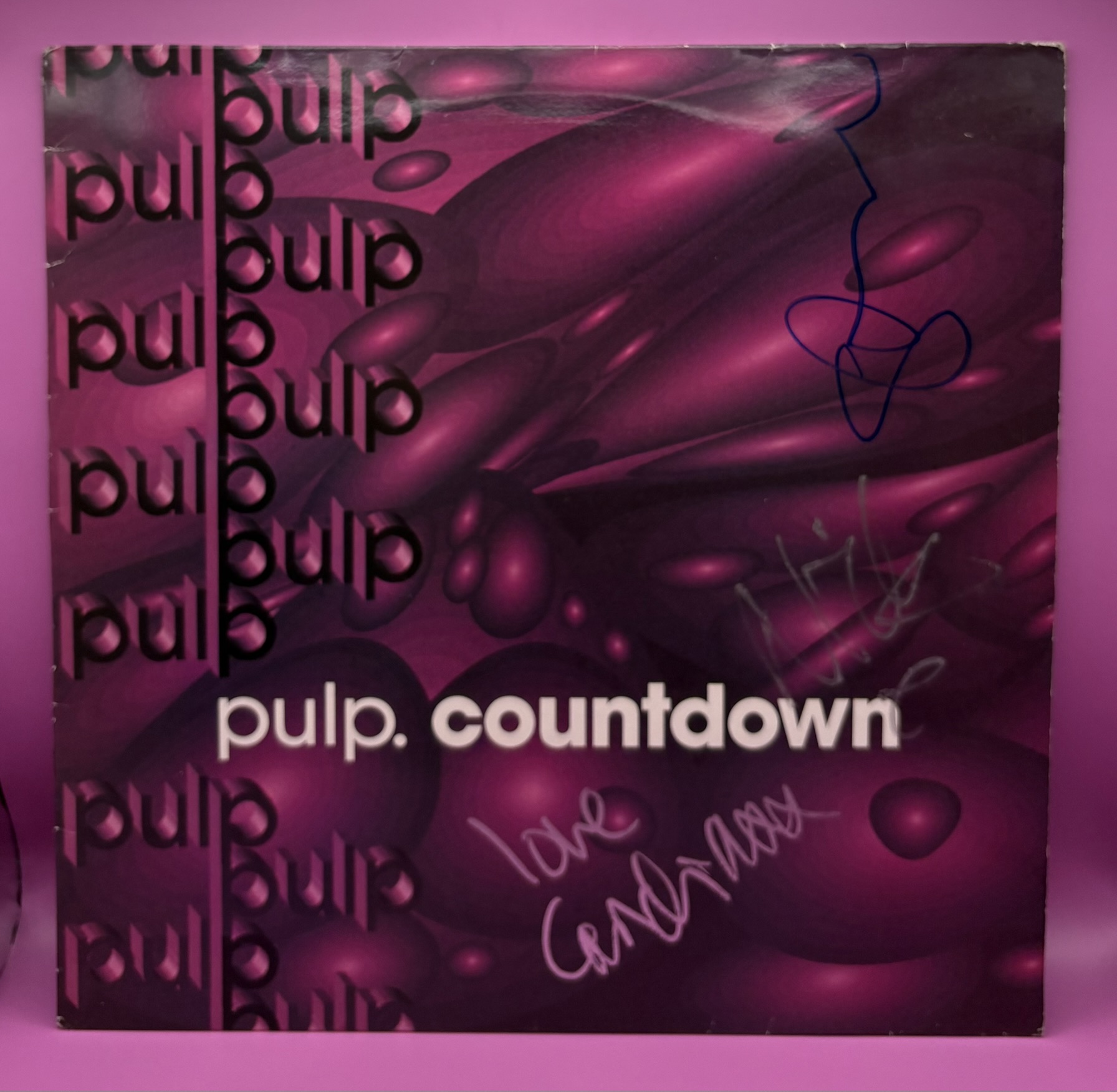 Pulp - Countdown - Autographed