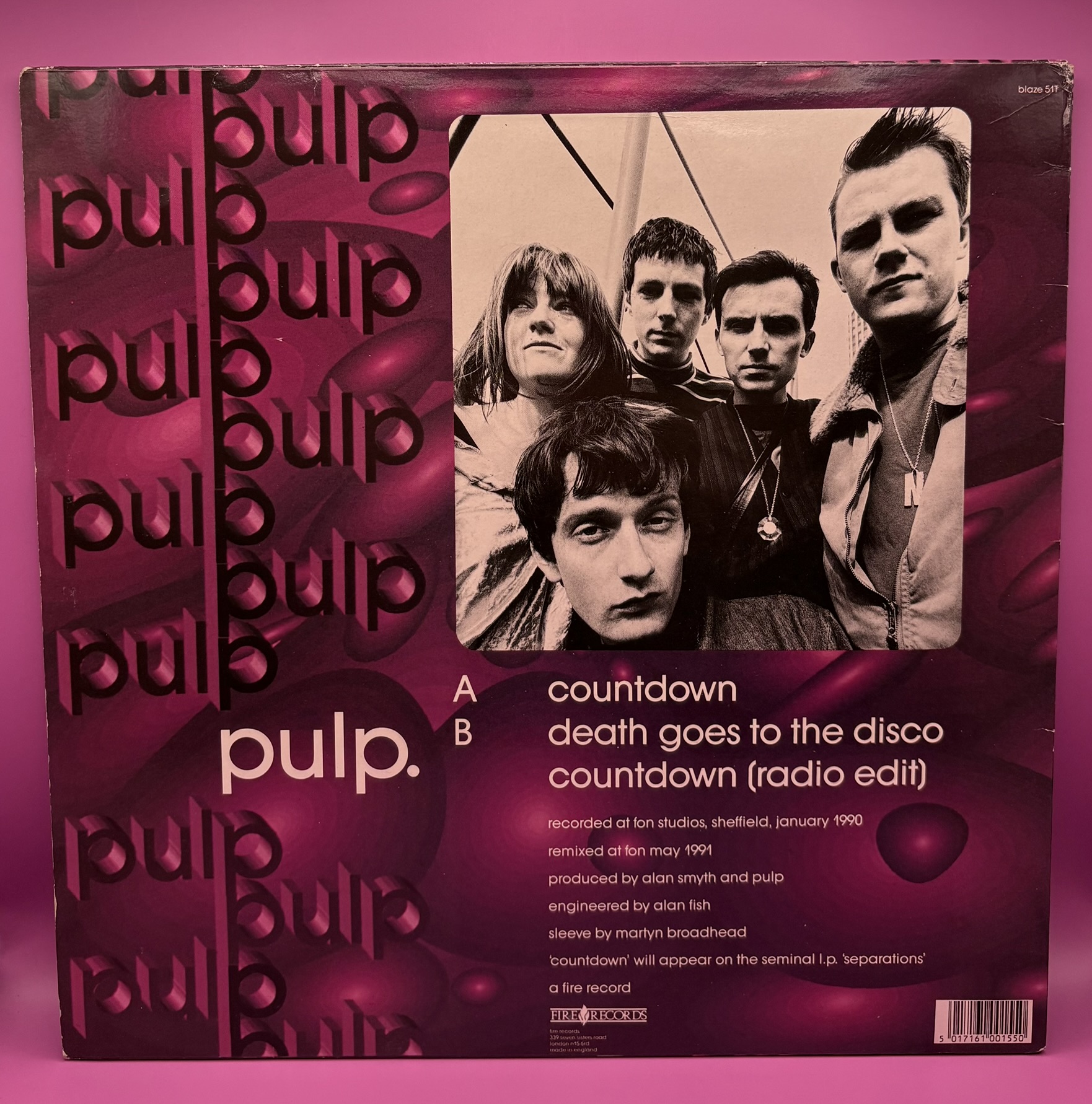 Pulp - Countdown - Autographed - Image 2