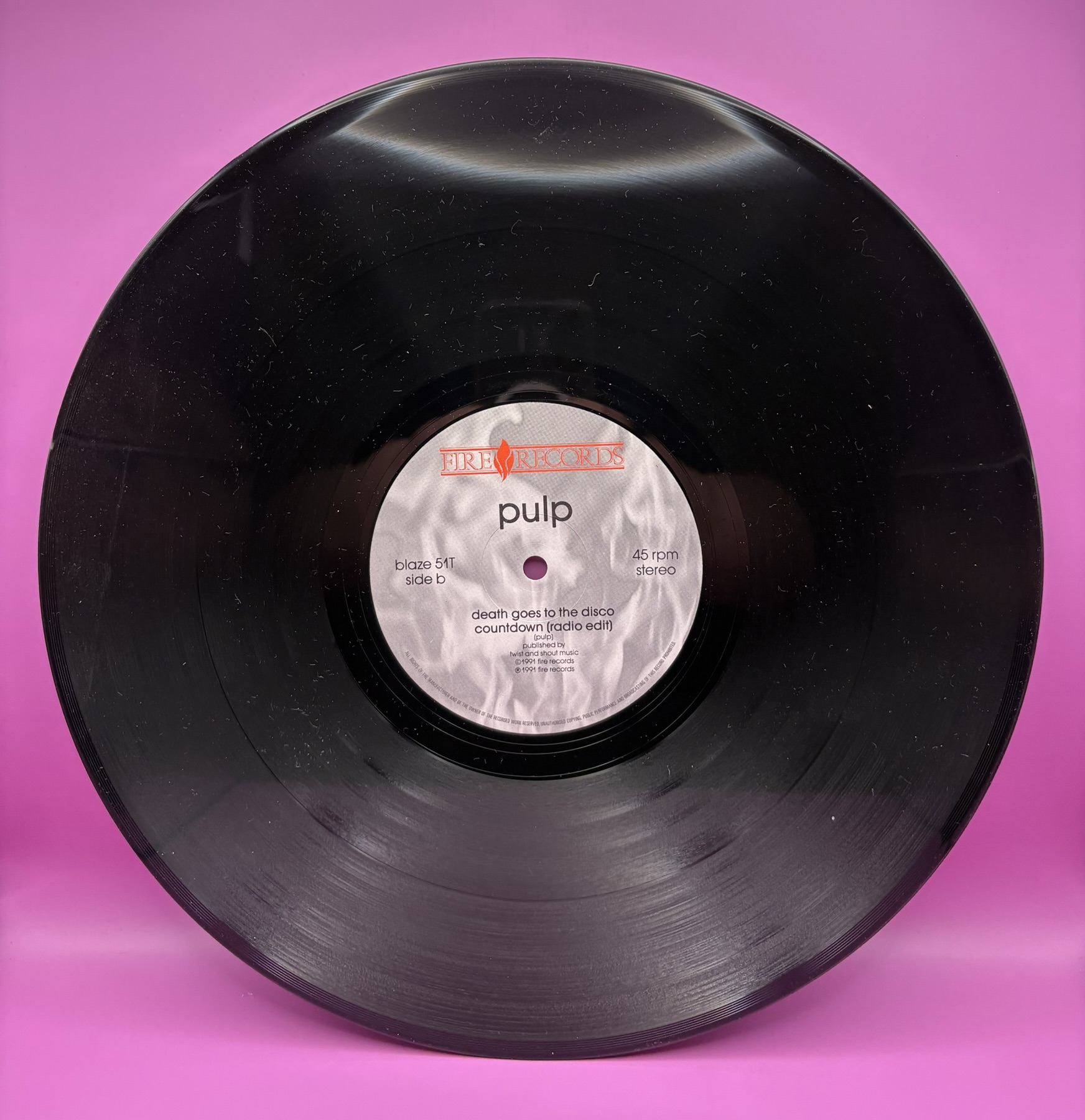 Pulp - Countdown - Autographed - Image 4