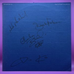 Simple Minds - Real to Real Cacophony - Autographed