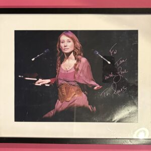 Tori Amos - Autographed Concert Photograph - Framed and Matted