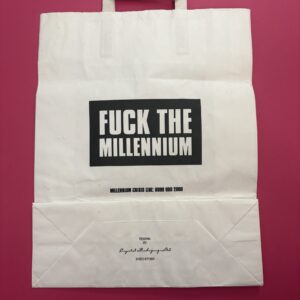 The KLF - Fuck The Millennium Shopping Bag + 12" 33 1/3 Single