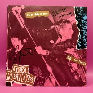 The Sex Pistols - SubMission - AUTOGRAPHED