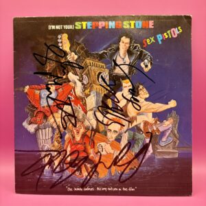 The Sex Pistols - (I'm Not Your) Stepping Stone - AUTOGRAPHED