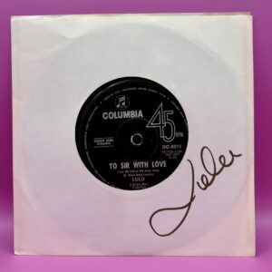 Lulu - To Sir, With Love/Let's Pretend - AUTOGRAPHED