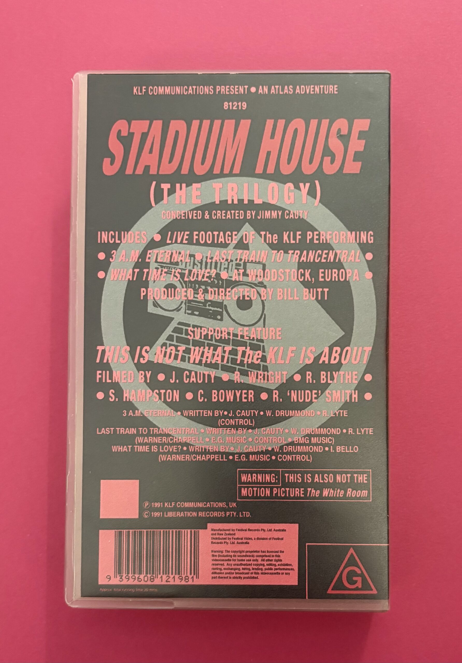The KLF - Stadium House (The Trilogy) VHS - Image 3